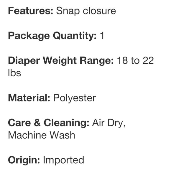 Speedo - Baby Girls Swim Diaper With Snaps - Pink - Medium (12 Month Old) Medium - Picture 5 of 12